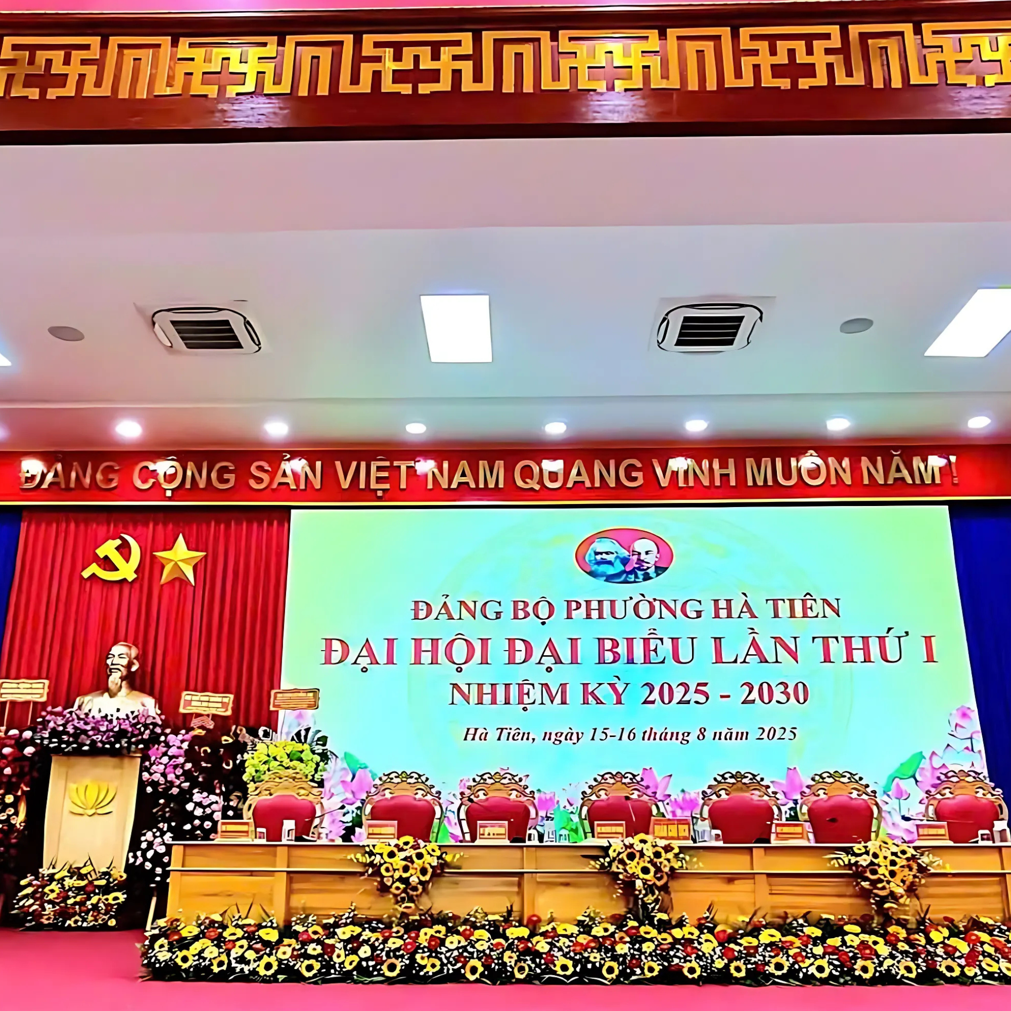 Đảng bộ phường Hà Tiên: Sẵn sàng cho Đại hội đại biểu Đảng bộ phường lần thứ I, nhiệm kỳ 2025 - 2030